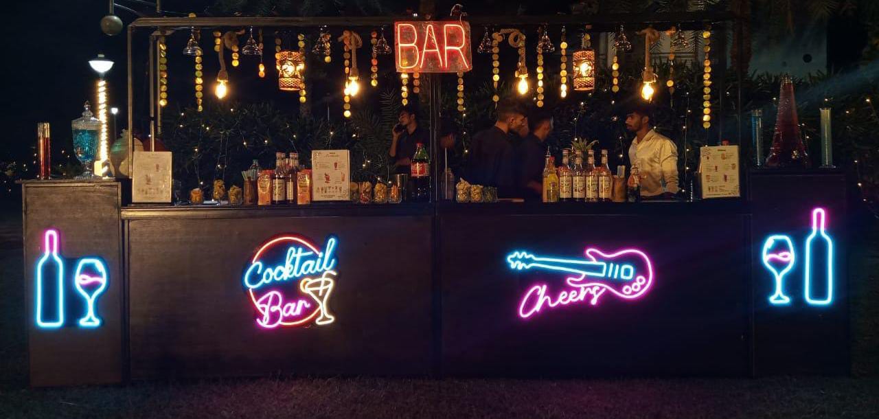 Premium Bar Counter game activity rent in Hyderabad